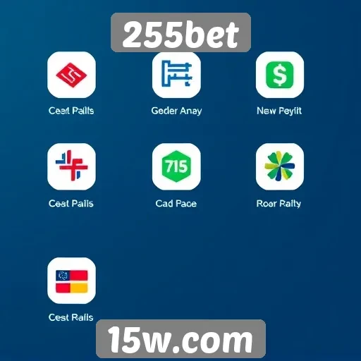 Métodos de pagamento aceitos no site 255bet